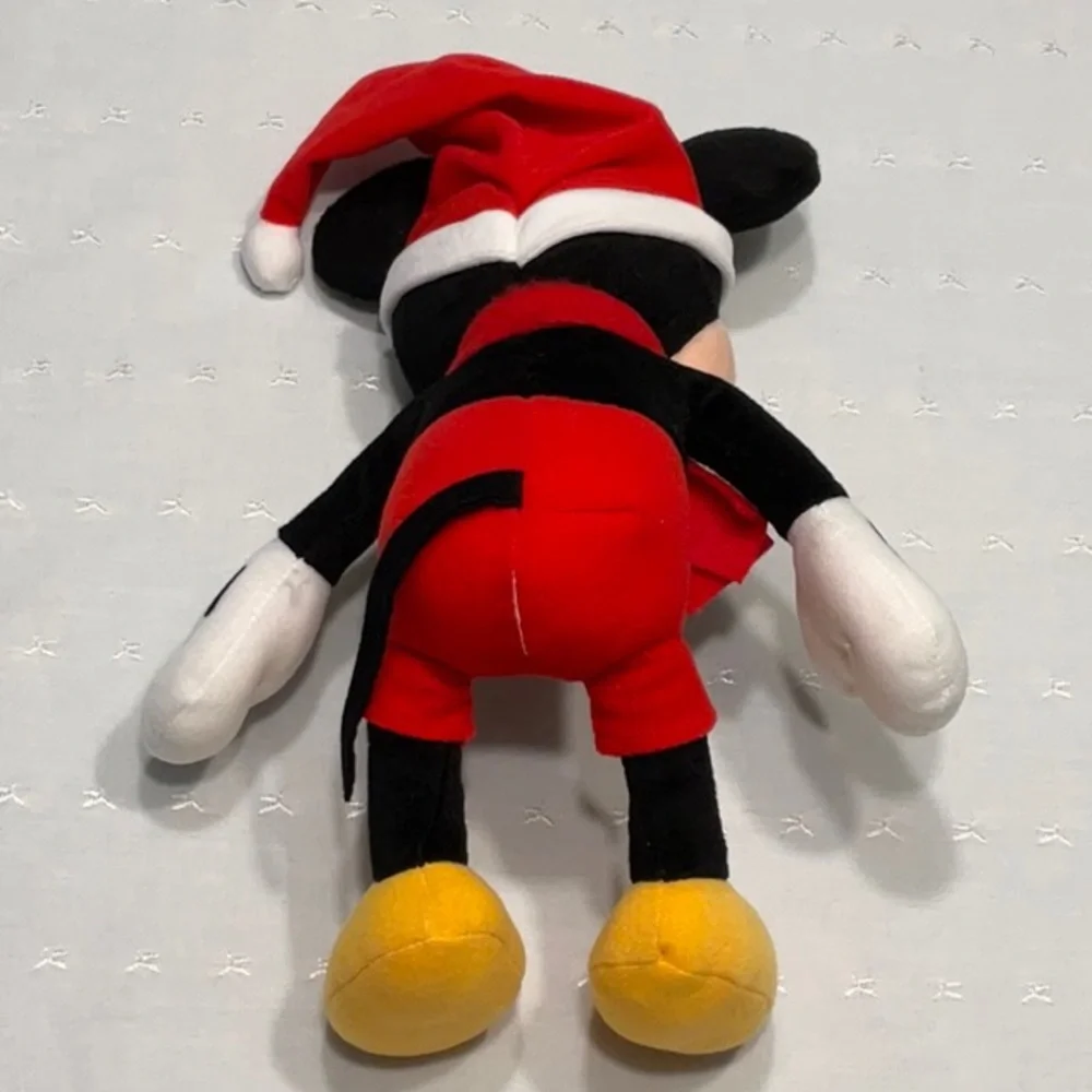 Mickey Mouse Santa Hat Plush Doll - Picture 7 of 7